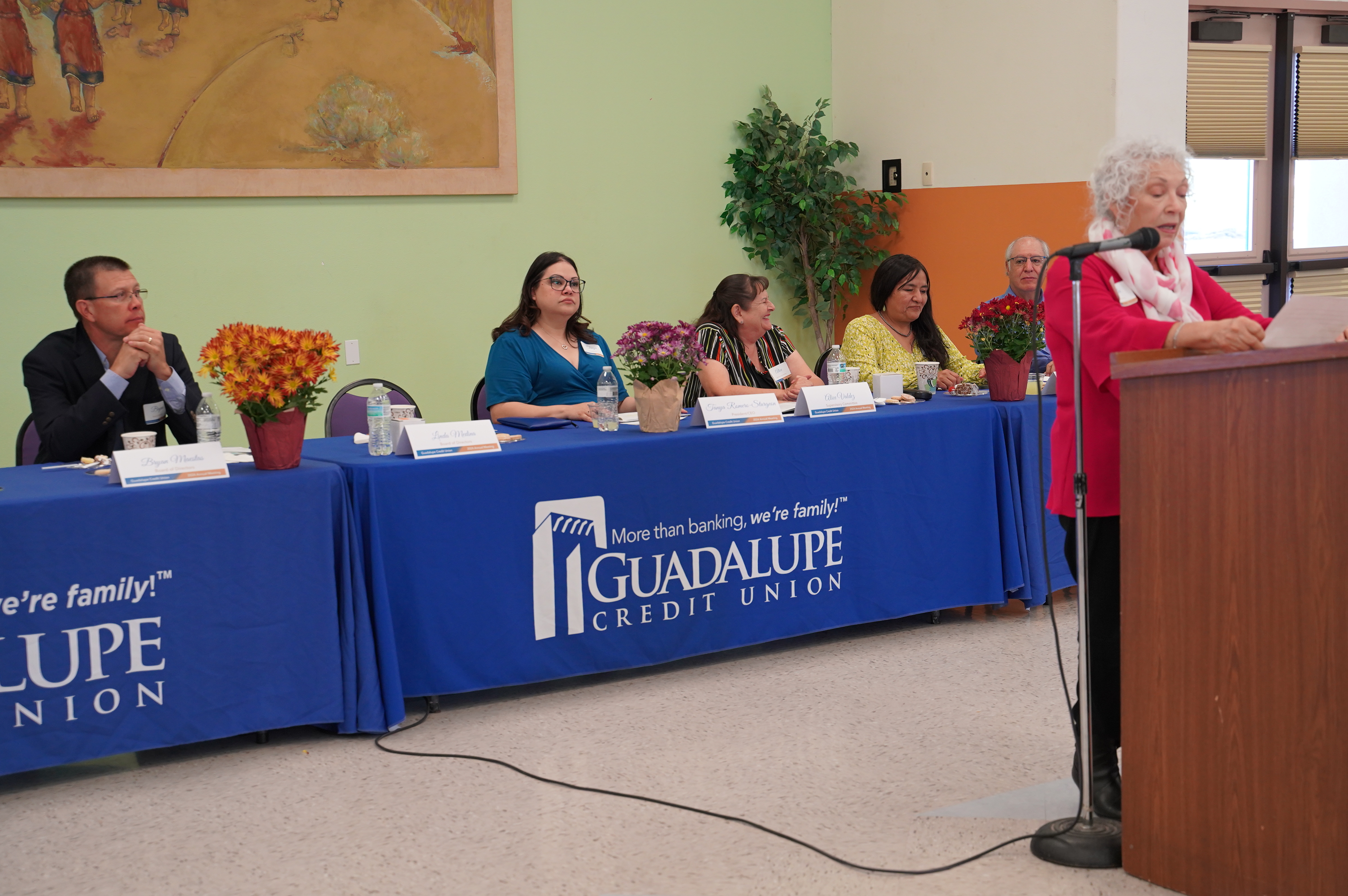 Linda Medina, Board Chair, at our 2024 Annual Meeting